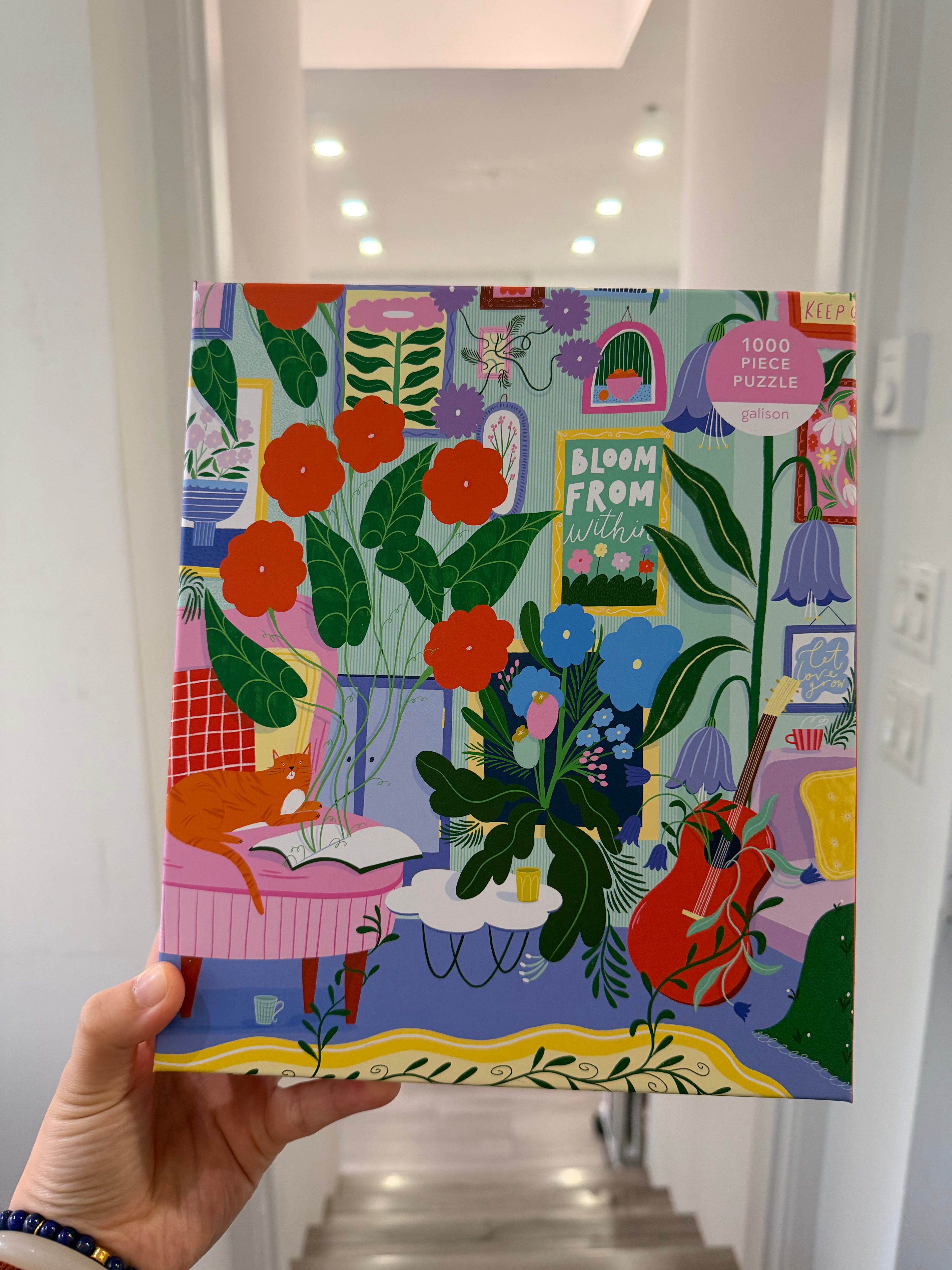Galison | 1000 Pieces | Room to Bloom Puzzle