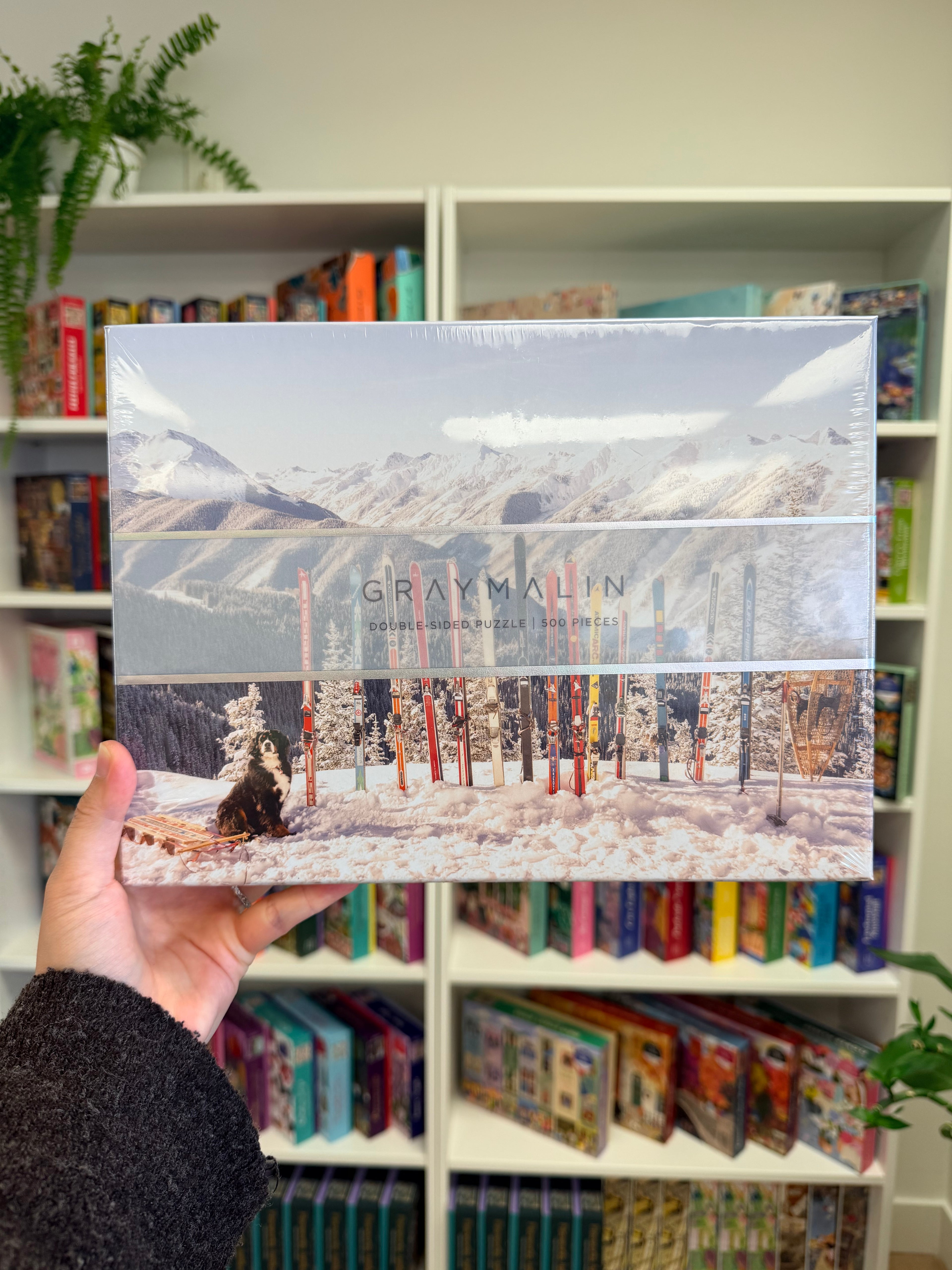 Galison | 500 Pieces | Gray Malin The Winter Holiday Sided Puzzle