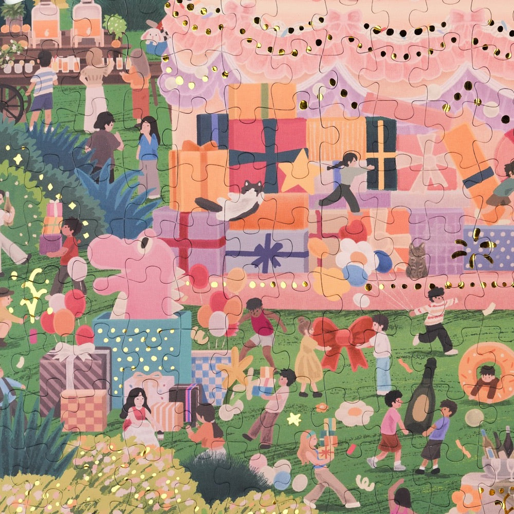YouthWill | 500 Pieces | Birthday Party Foil Puzzle