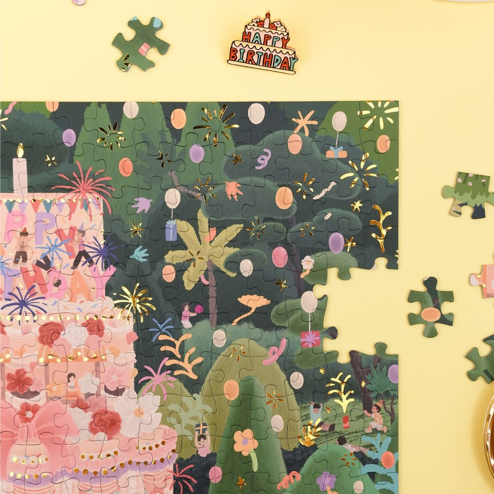 YouthWill | 500 Pieces | Birthday Party Foil Puzzle