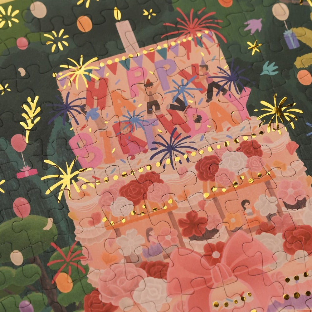YouthWill | 500 Pieces | Birthday Party Foil Puzzle