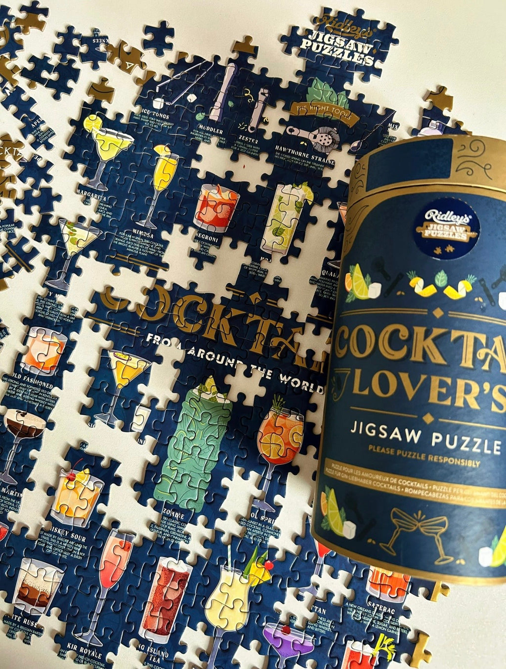 Ridley’s | 500 Piece |Cocktail Lover’s