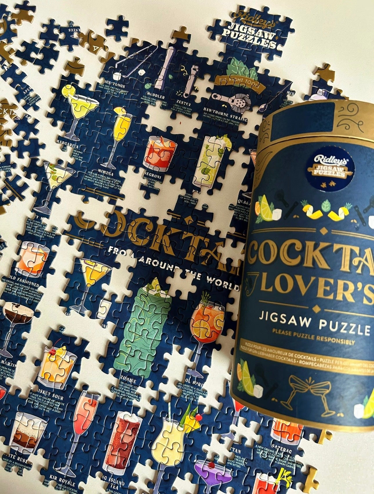 Ridley’s | 500 Piece |Cocktail Lover’s