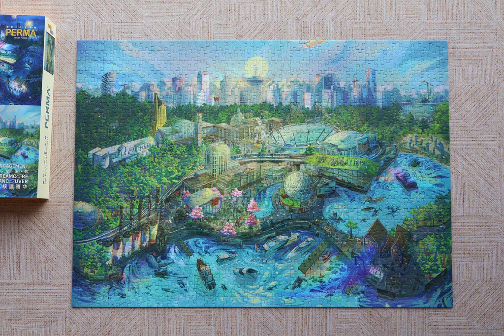 Perma | 1000 Pieces | Dreamcore Vancouver Double-Sided 梦核温哥华双面拼图