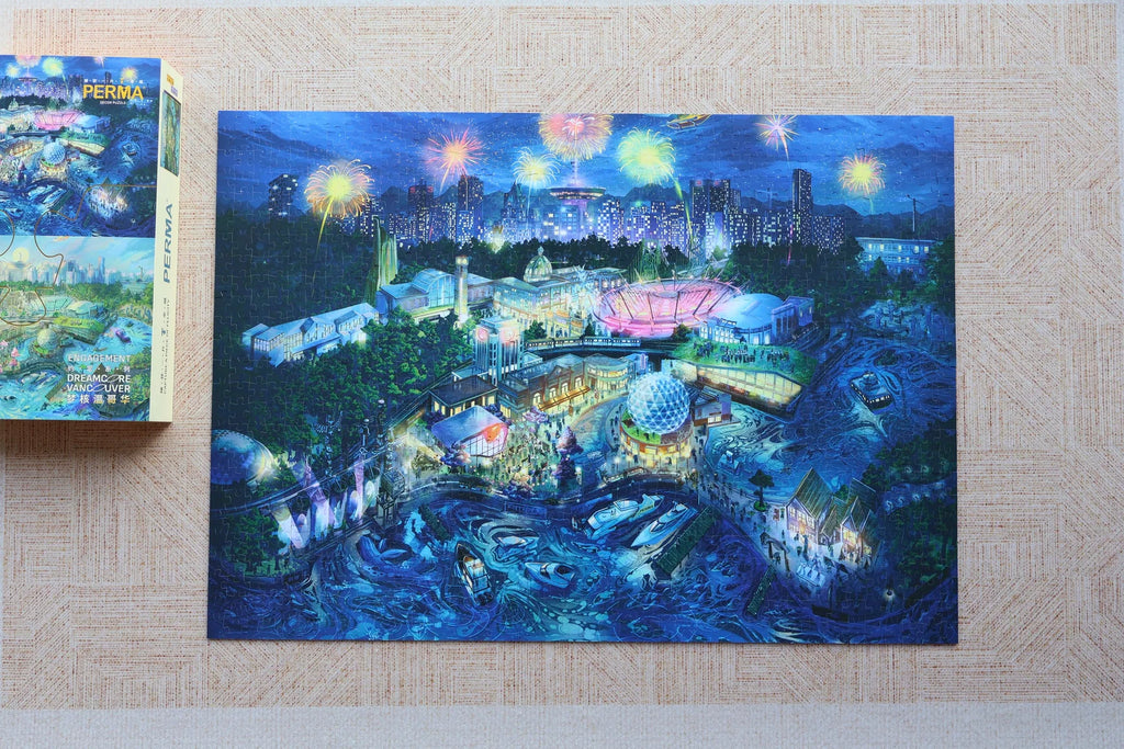 Perma | 1000 Pieces | Dreamcore Vancouver Double-Sided 梦核温哥华双面拼图