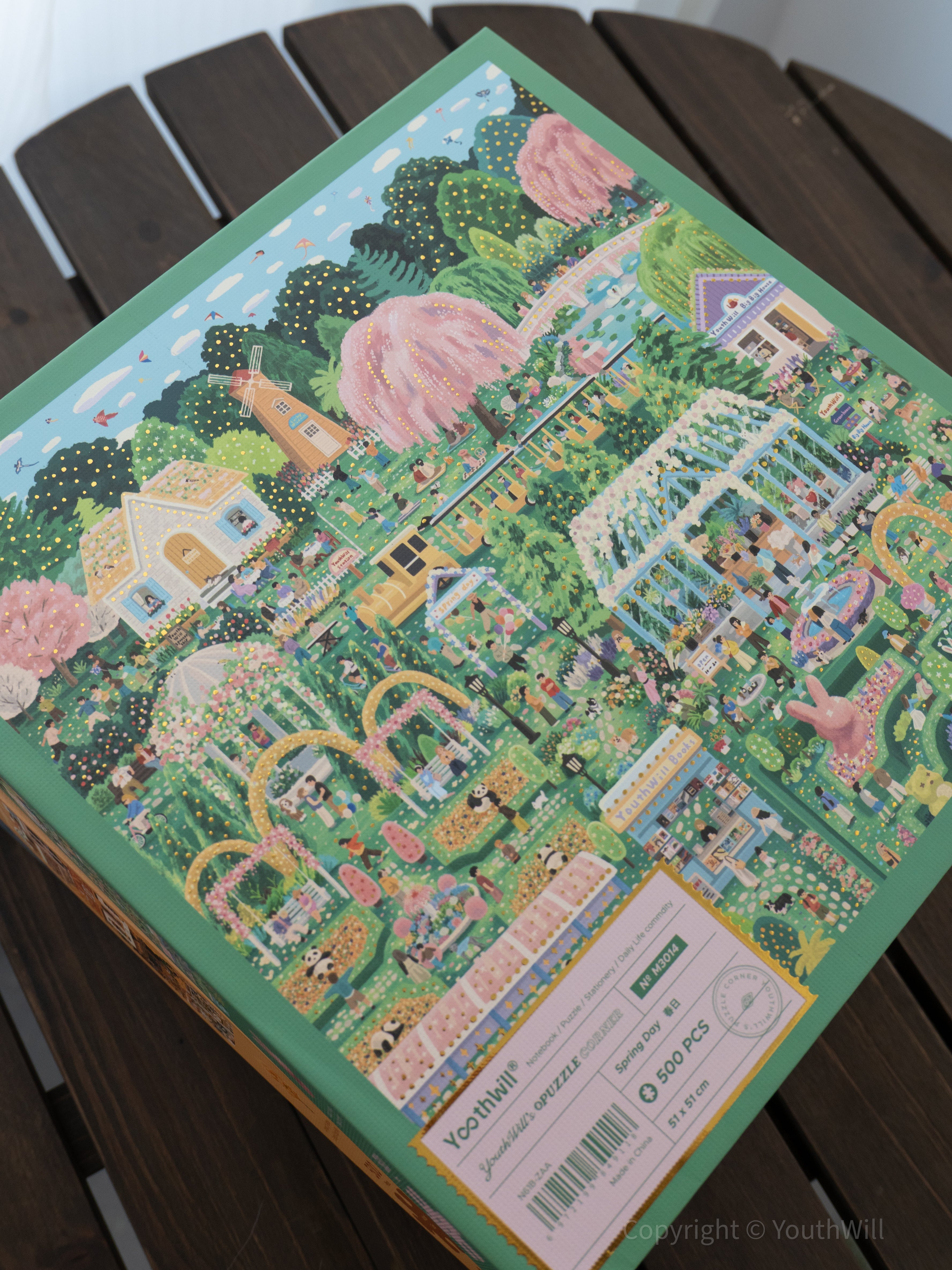 YouthWill | 500 Pieces | Spring Day Foil Puzzle