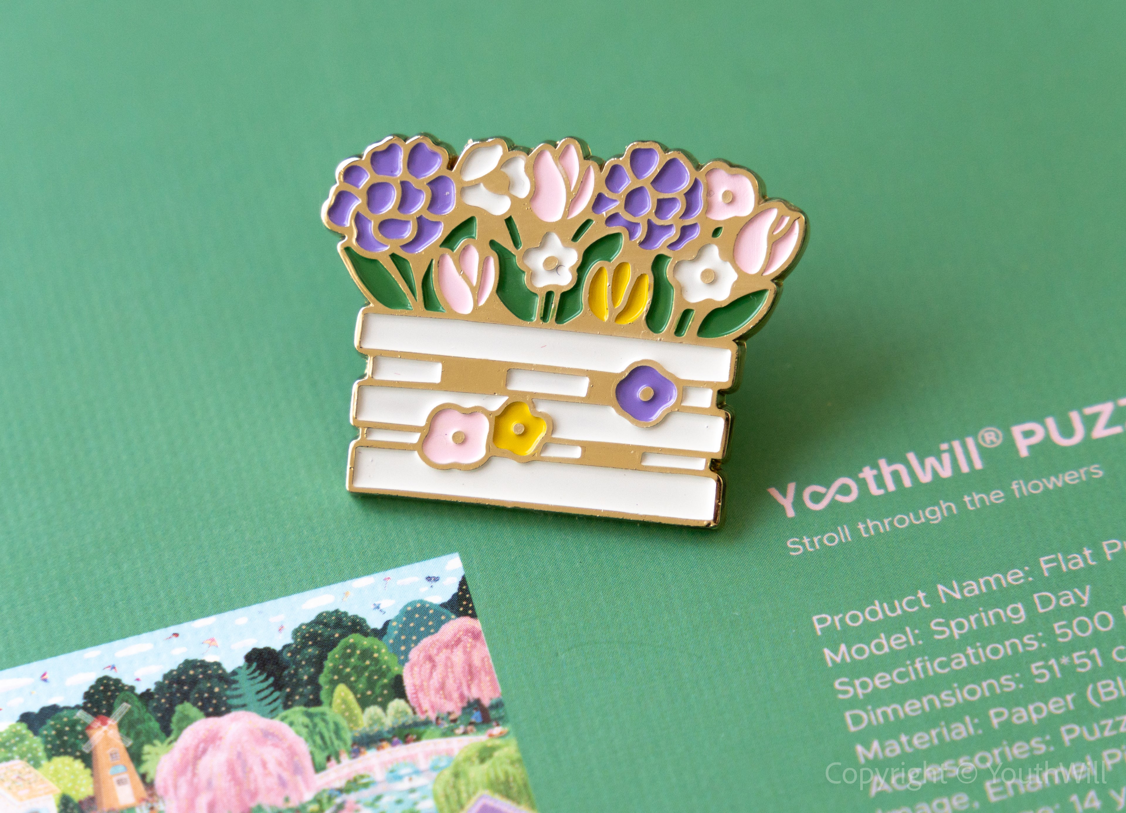 YouthWill | 500 Pieces | Spring Day Foil Puzzle