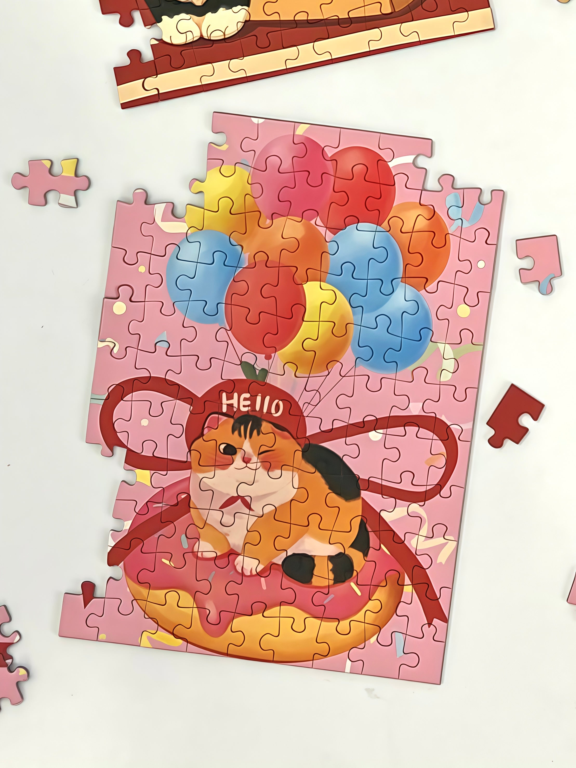 PuffinKids | Puzzle Set | Baking Cat