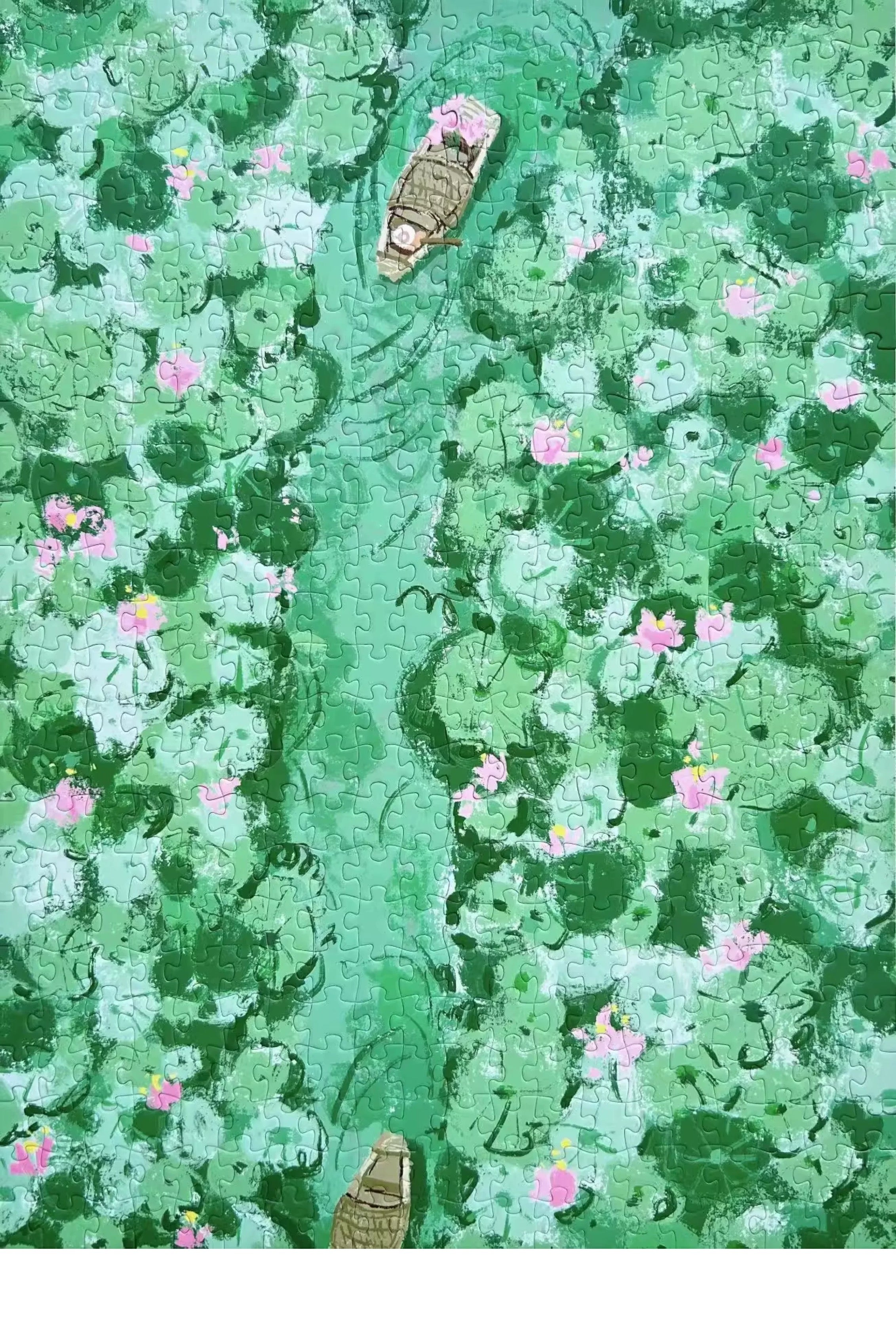 Chill Puz | 500 Pieces | Lotus Pond