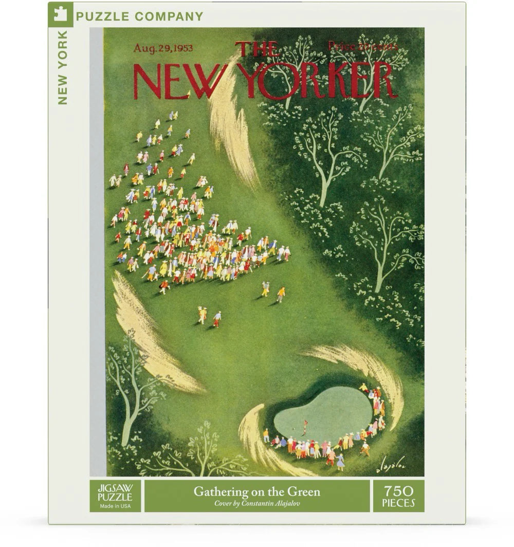 New York Puzzle | 750 Pieces | Gathering On The Green