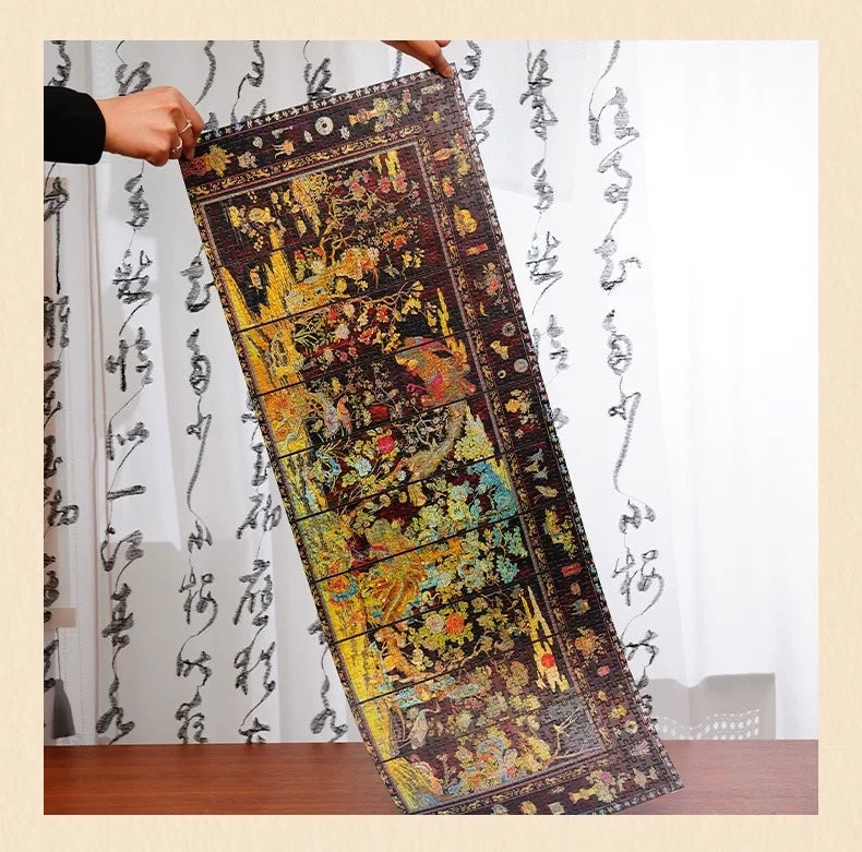 TOI | 1000 Pieces | Phoenix and Hundred Birds Screen-Holographic Finish 百鸟朝凤屏风镭射款