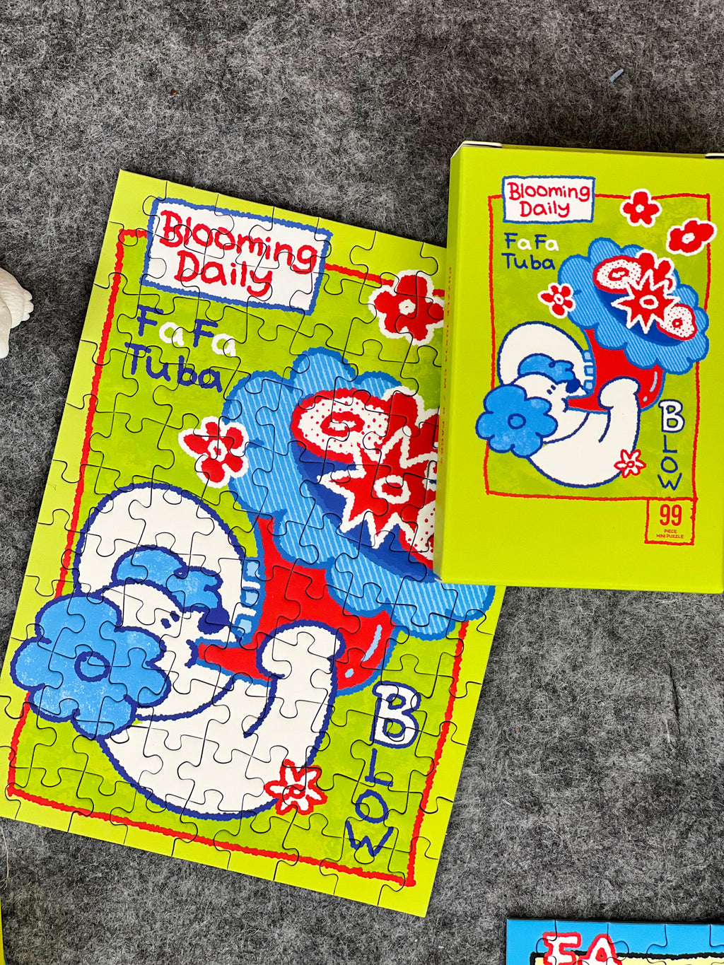 PuffinKids | Puzzle Set | FaFadog’s Blooming Daily