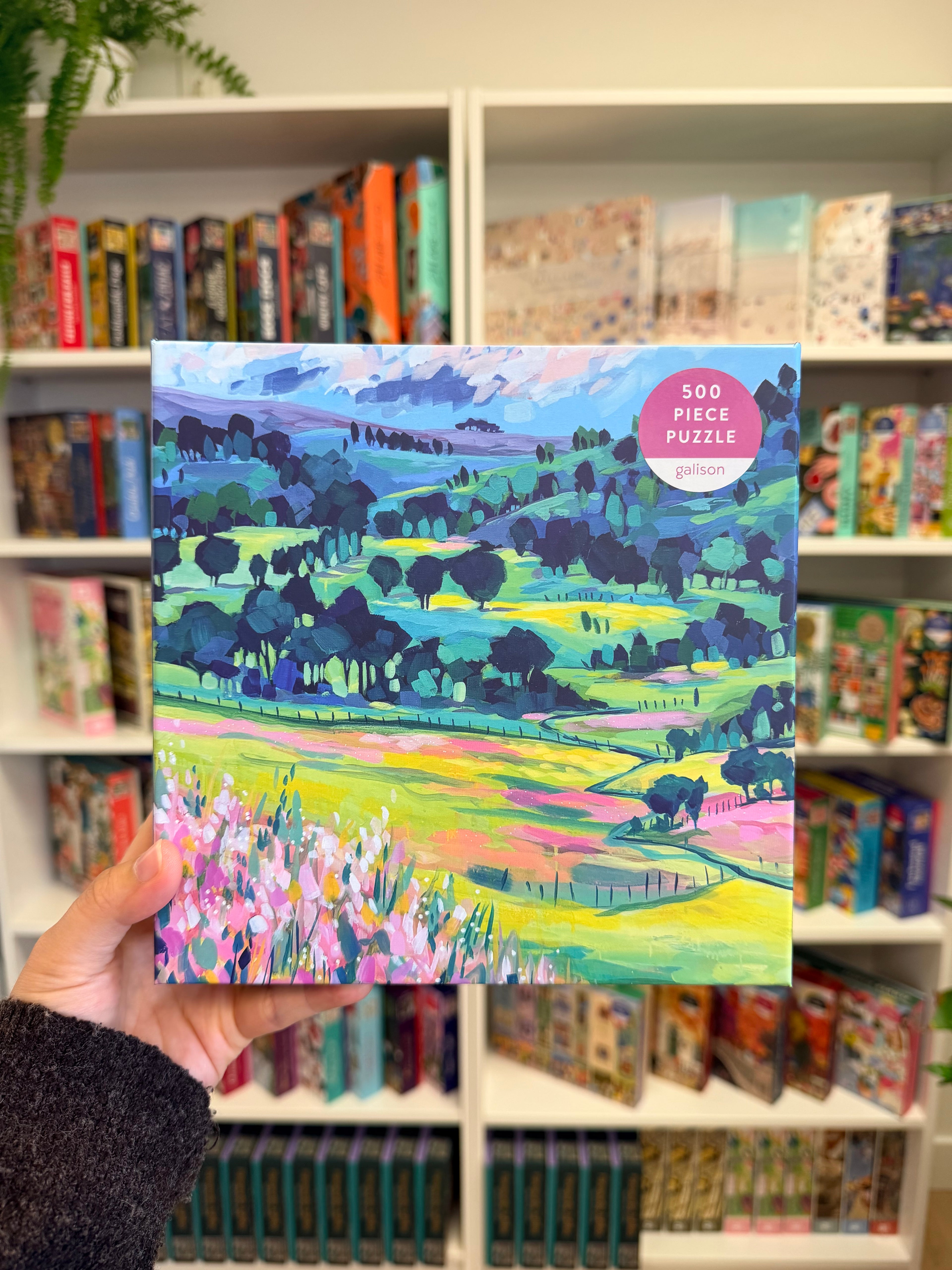 Galison | 500 Pieces | Painted Hills Puzzle