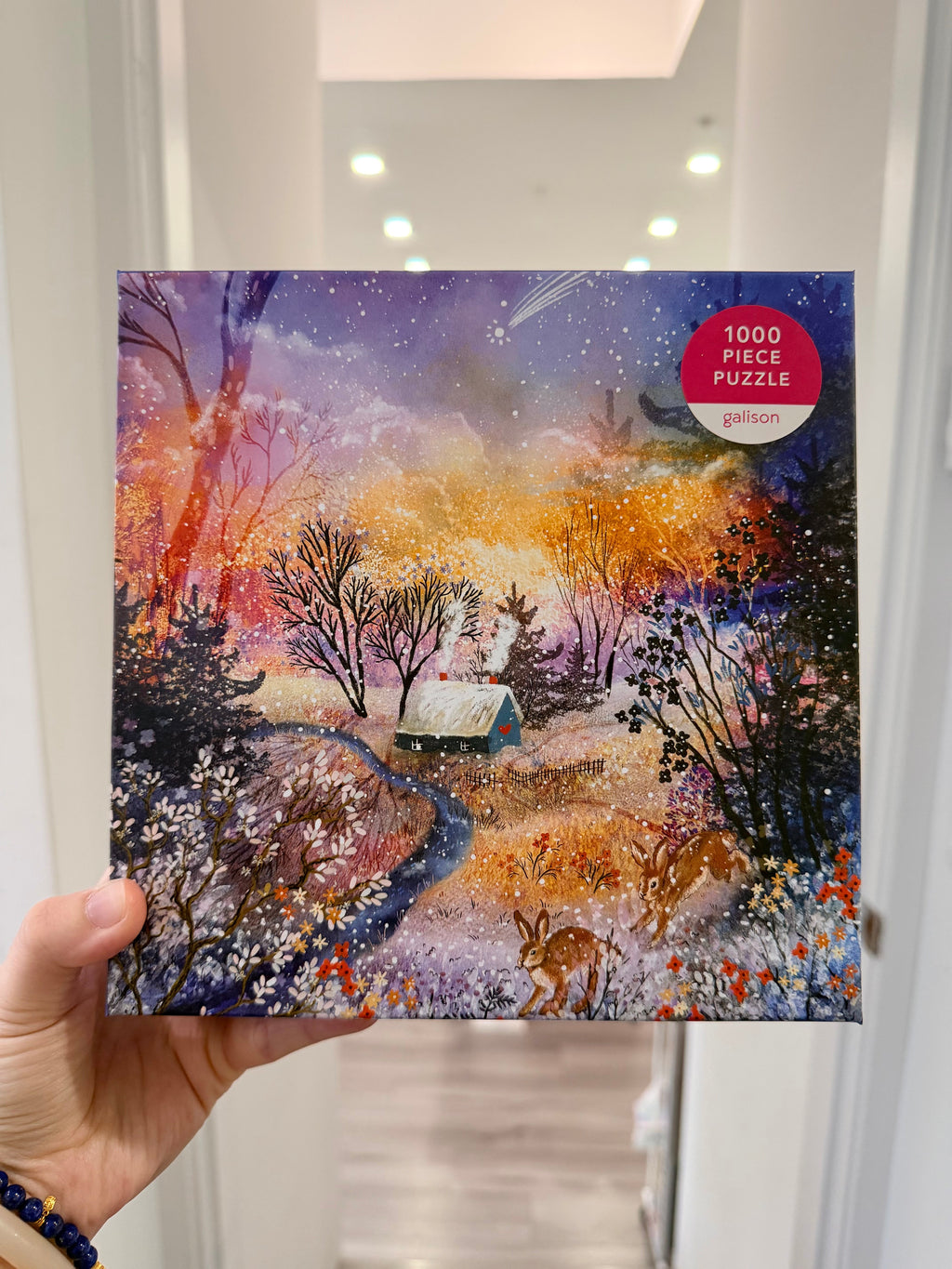 Galison | 1000 Pieces | Enchanted Snowfall Puzzle