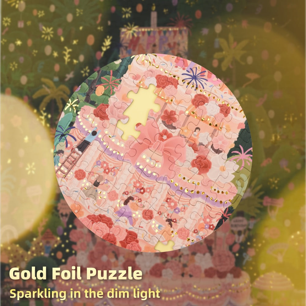 YouthWill | 500 Pieces | Birthday Party Foil Puzzle