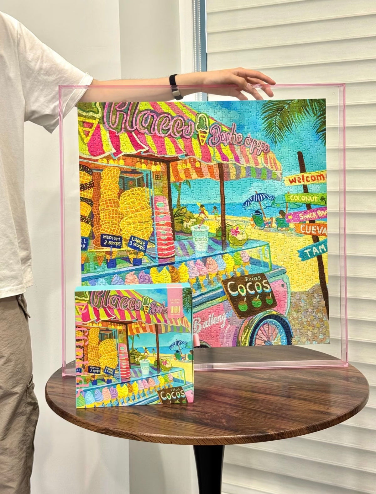 PuffinKids | 1000 Pieces | Ice Cream Holiday 冰激凌假日