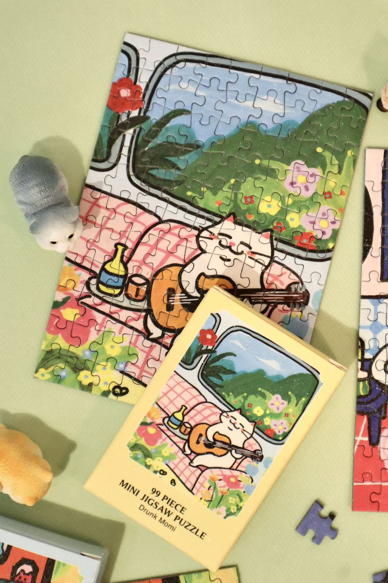 PuffinKids | Puzzle Set| Drunk Momi