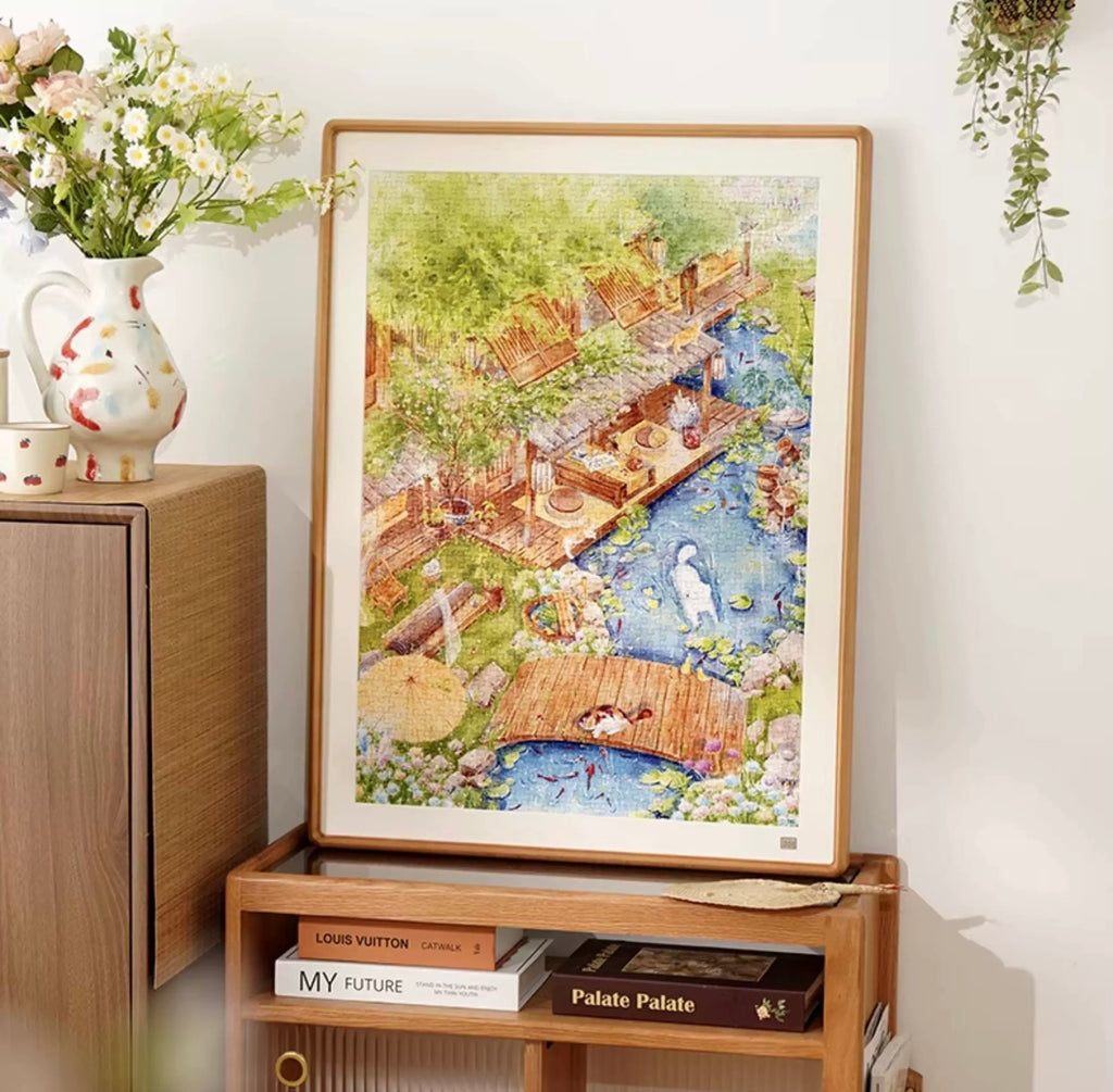 TOI | 1000 Pieces | Summer in Courtyard 国风小院夏-小荷微雨