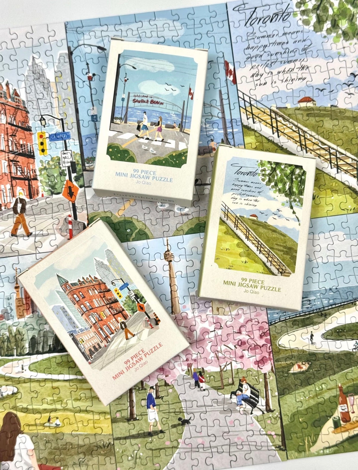 PuffinKids | 99 Pcs*6 Puzzle Set | Trip To Toronto 多伦多之旅小拼
