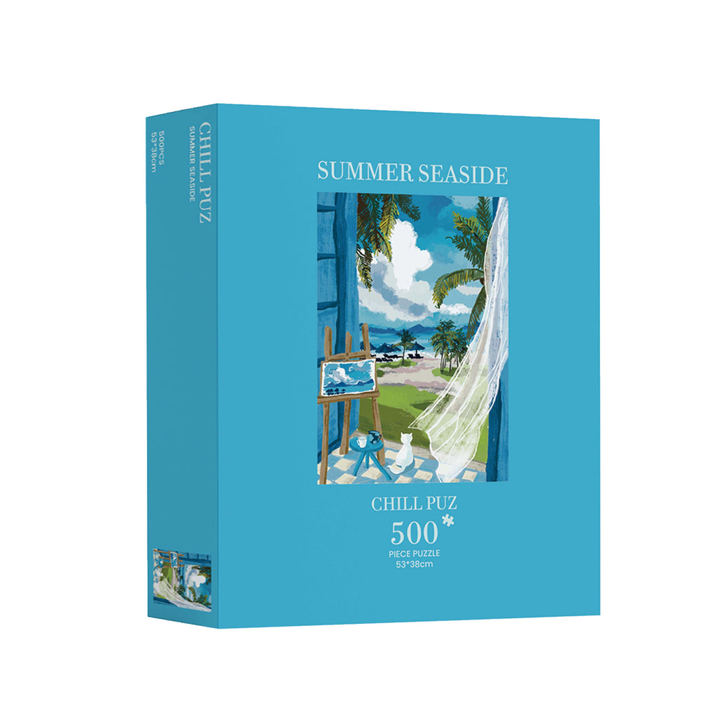 Chill Puz | 500 Pieces | Summer Seaside