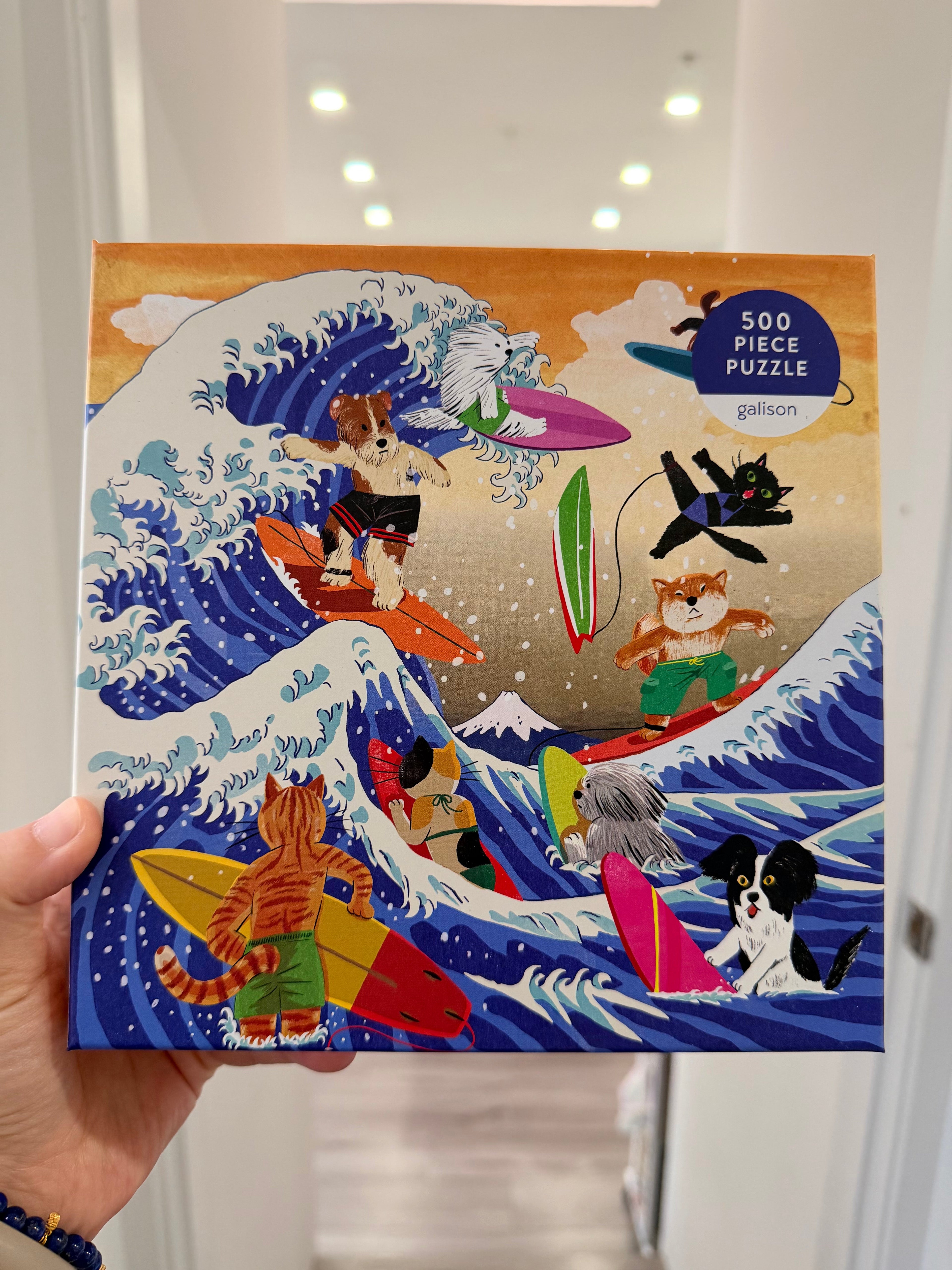 Galison | 500 Pieces | The Great Surf Puzzle