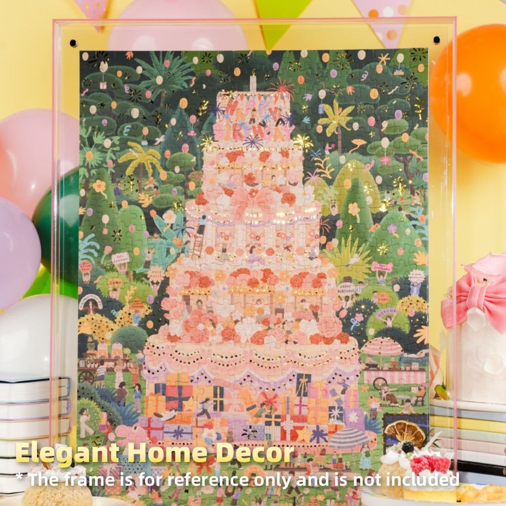 YouthWill | 500 Pieces | Birthday Party Foil Puzzle