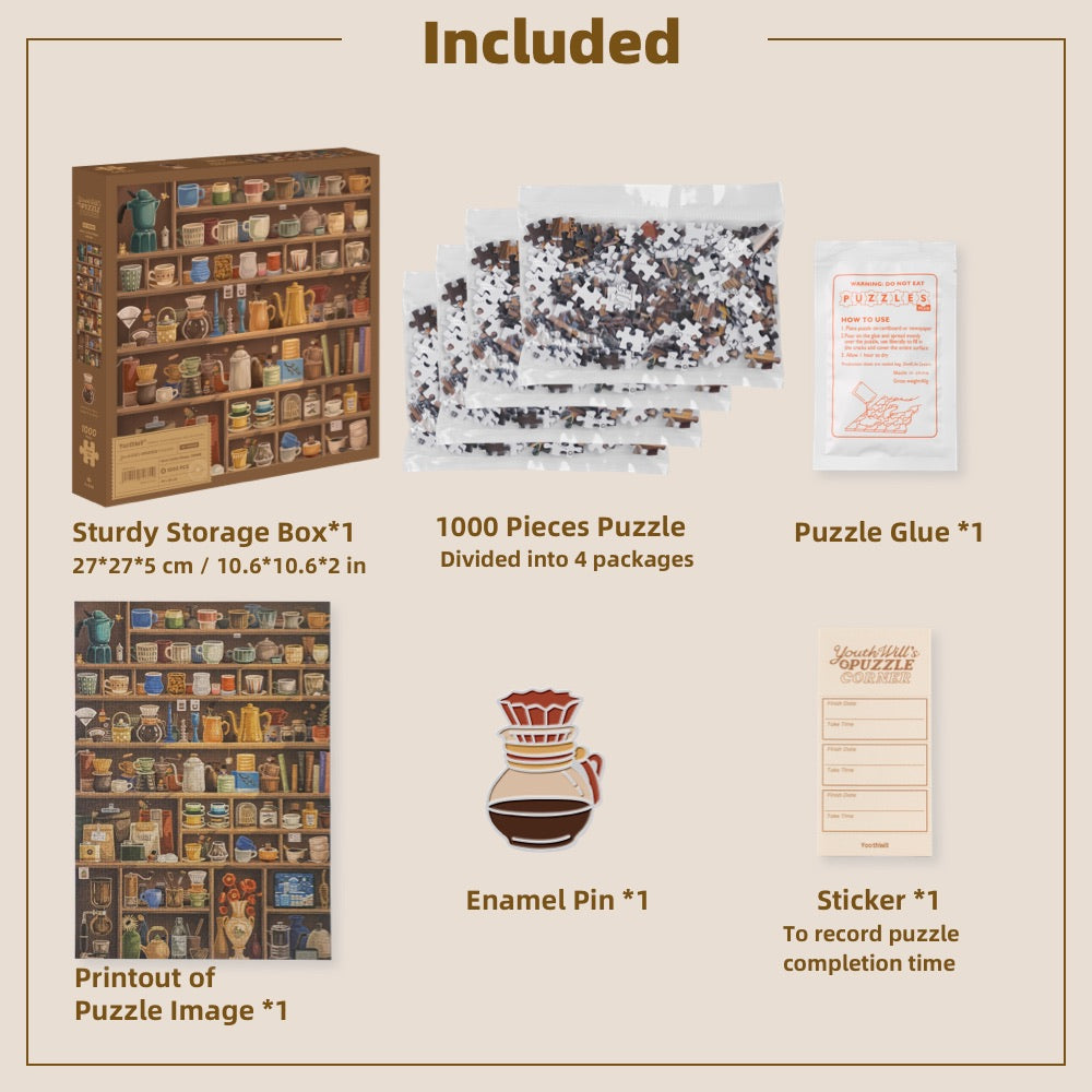 YouthWill | 1000 Pieces | More Coffee Please