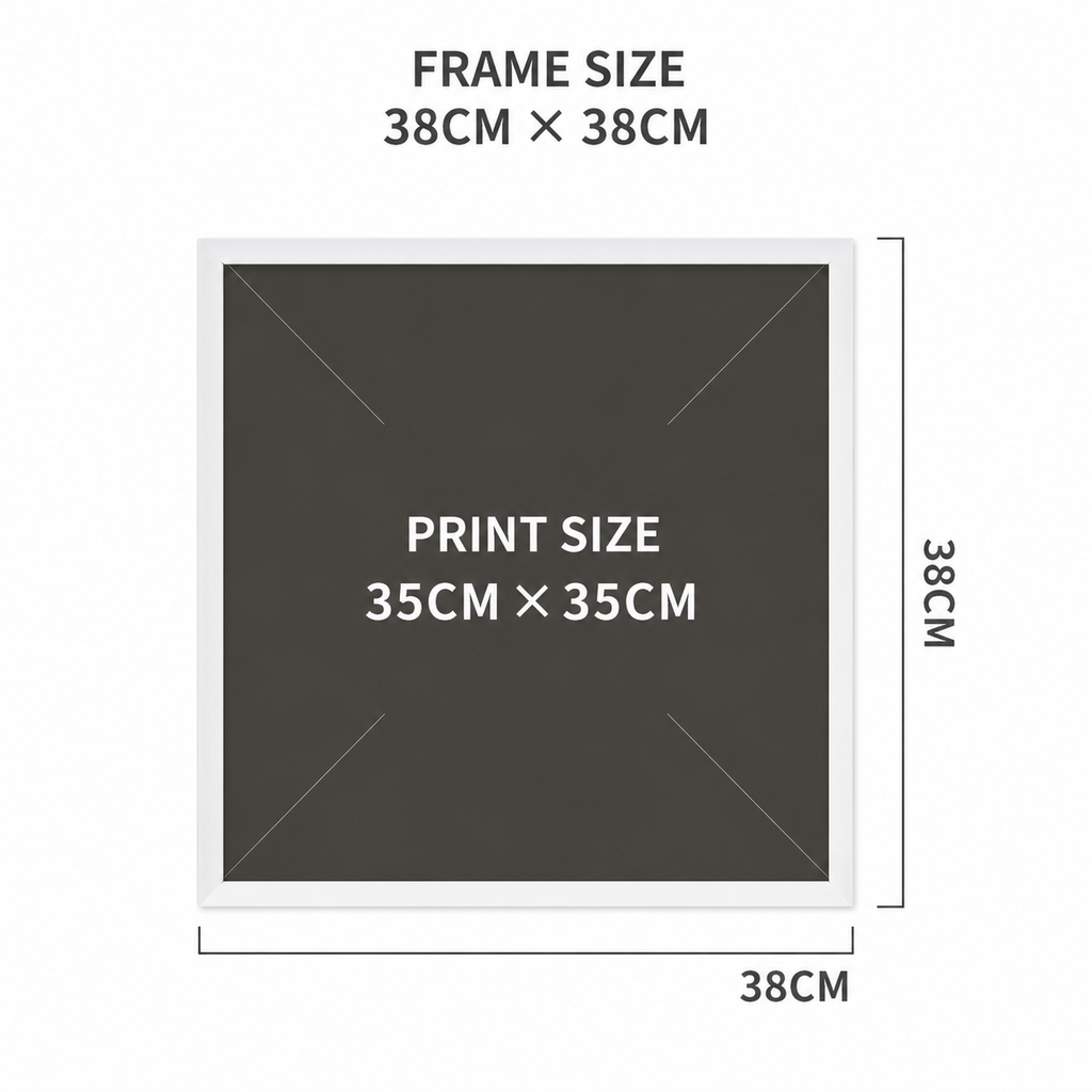 300PCS Puzzle Frame (35 × 35 cm)