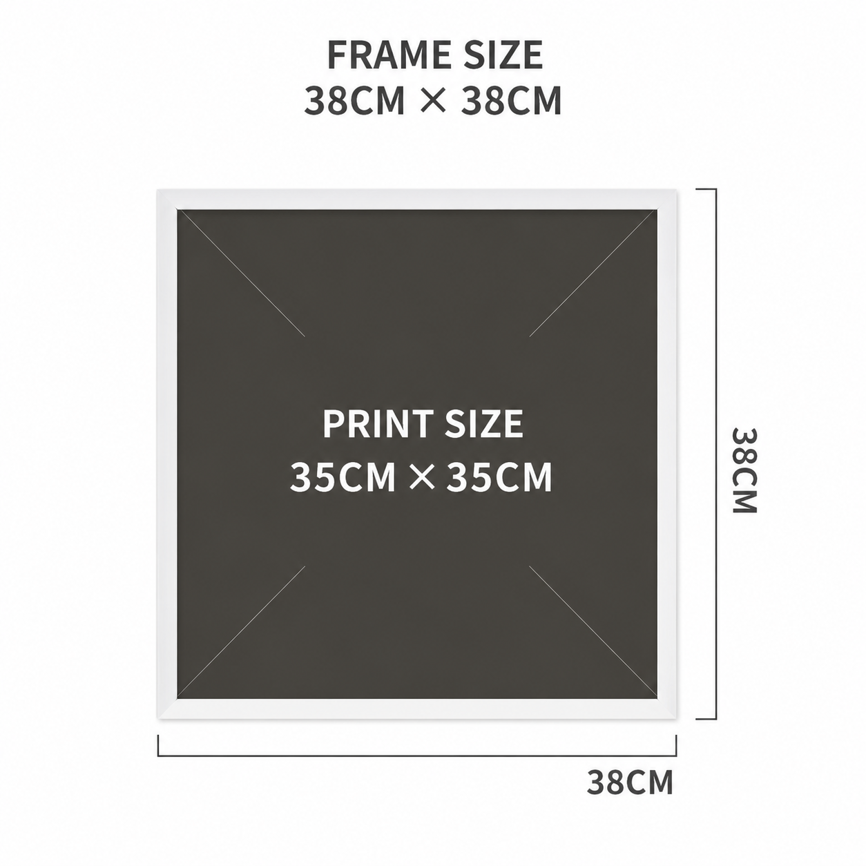 300PCS Puzzle Frame (35 × 35 cm)