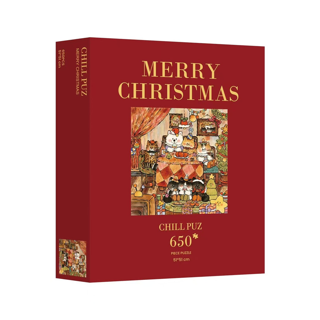 Chill Puz | 650 Pieces | Merry Christmas