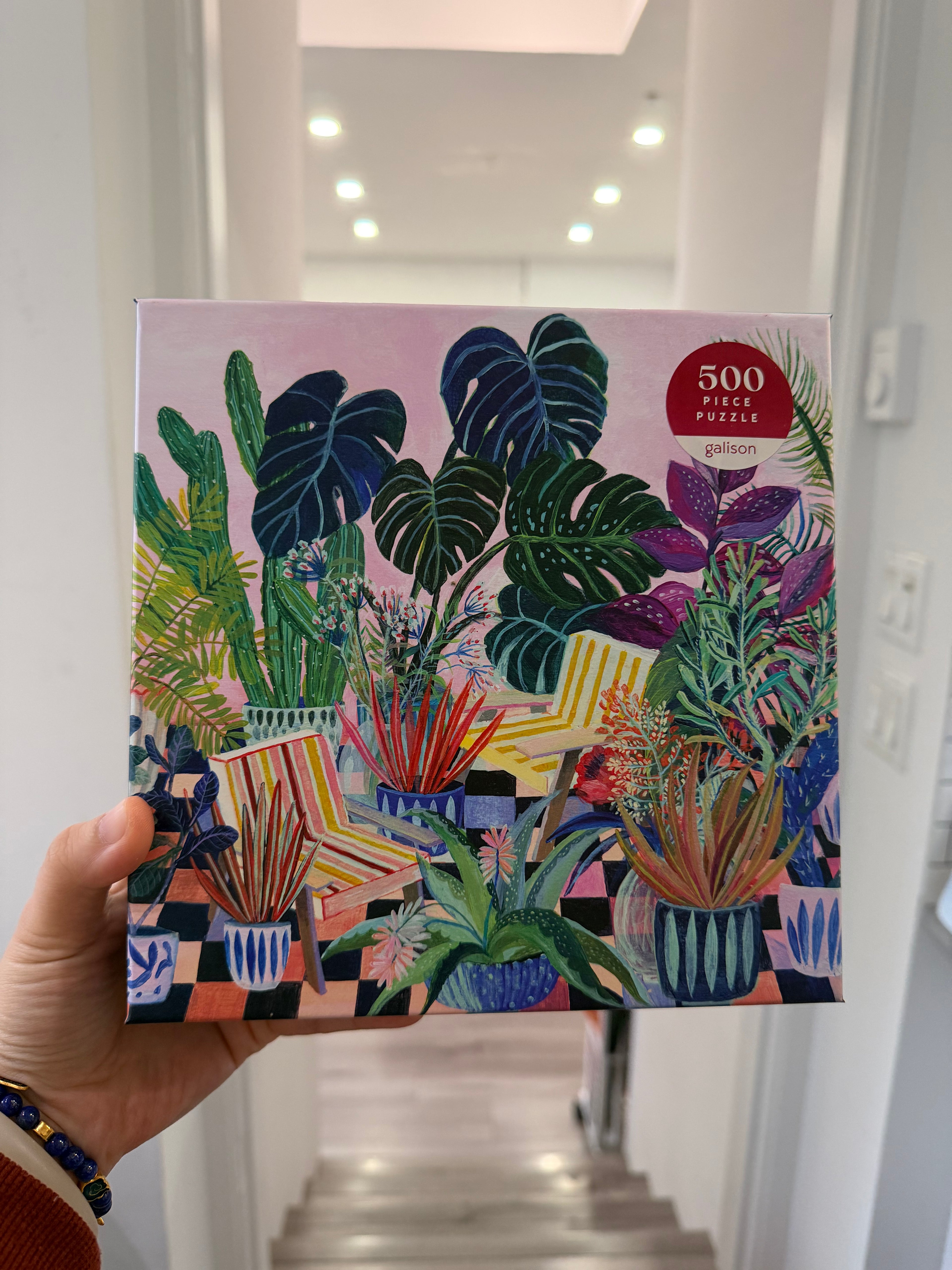 Galison | 500 Pieces | Potted Puzzle