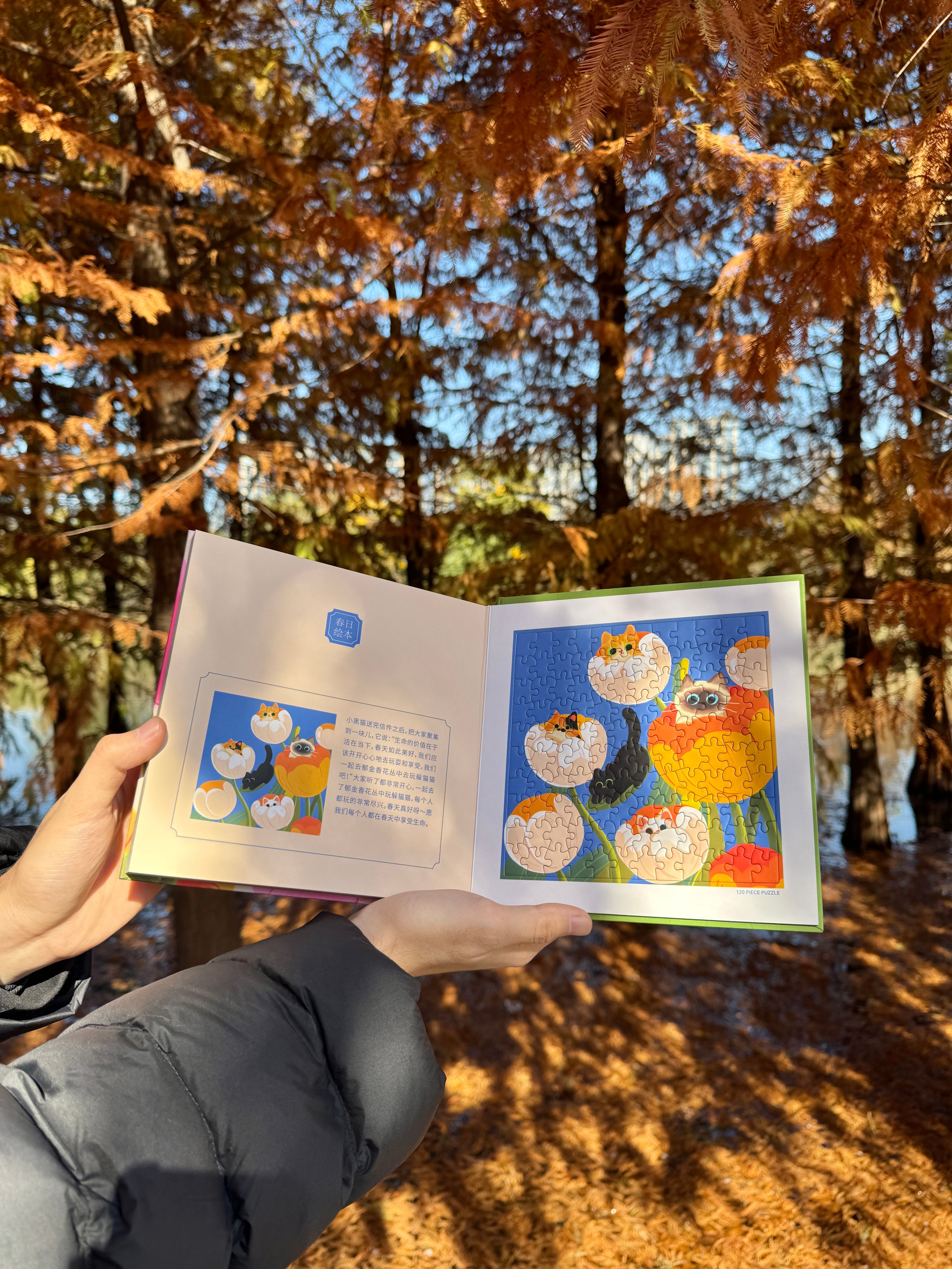 PuffinKids | Puzzle Set| Spring Storybook