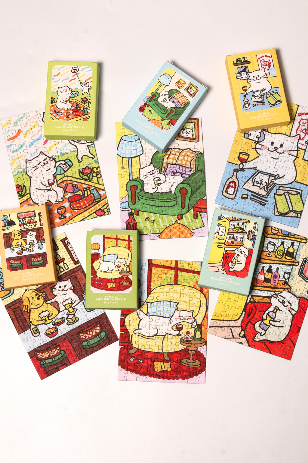 PuffinKids | Puzzle Set| Drunk Momi2