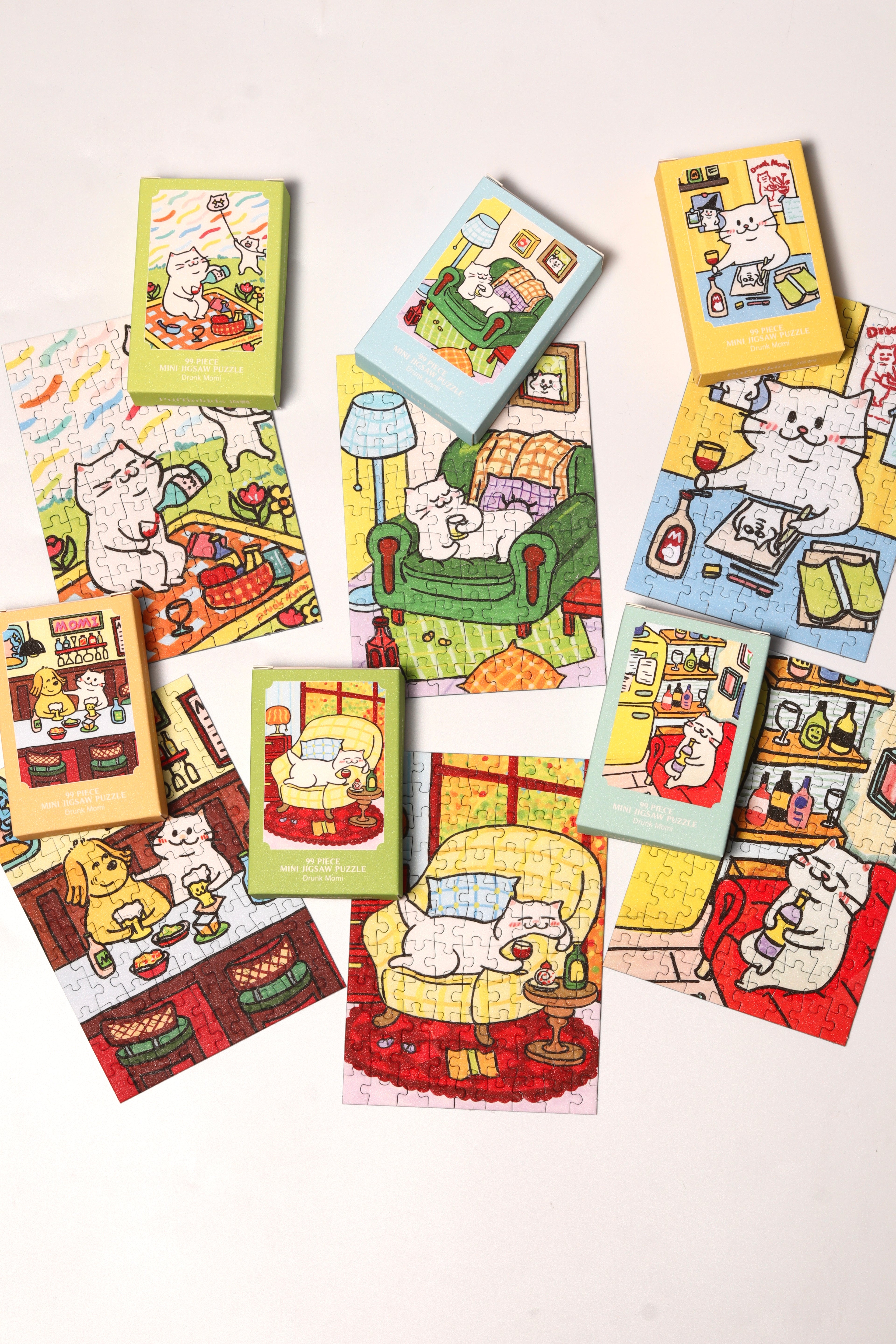 PuffinKids | Puzzle Set| Drunk Momi2