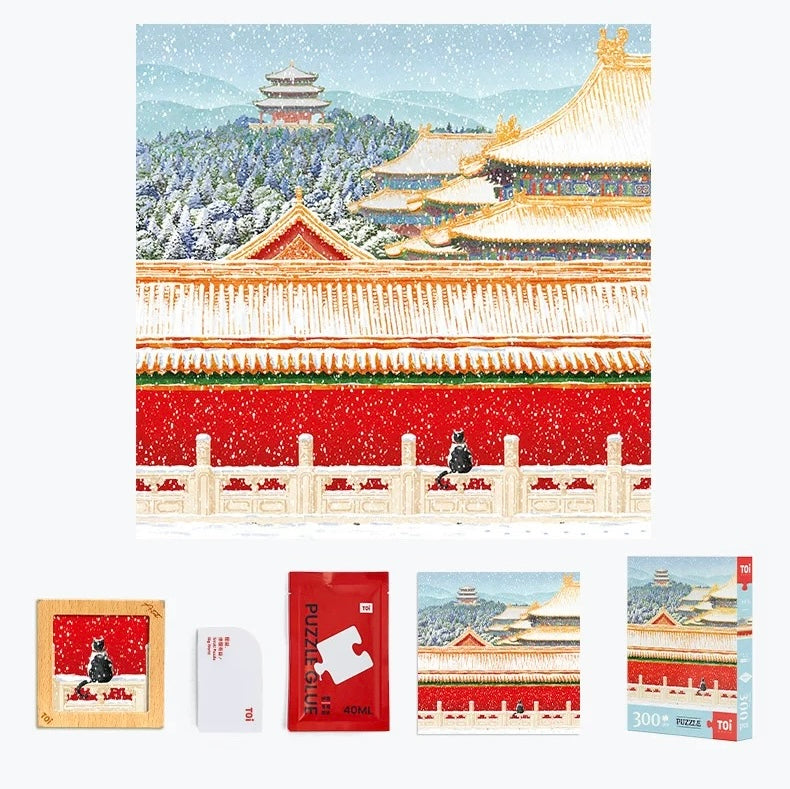 TOI | 300 Pieces | Winter in The Forbidden City 故宫四季-冬