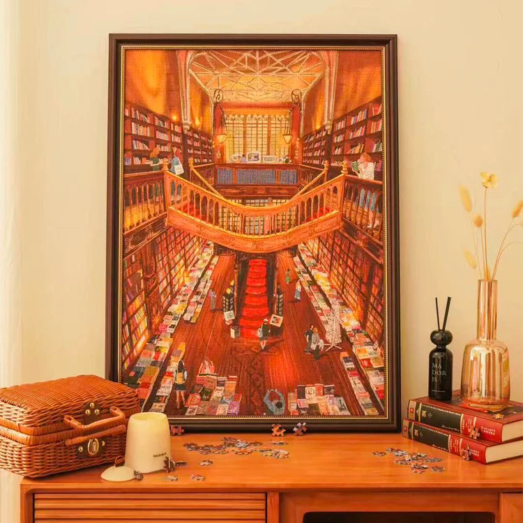 Perma | 1000 Pieces | My Aspiration: The Vintage Bookstore - Livraria Lello 我向往的复古书店莱罗书店