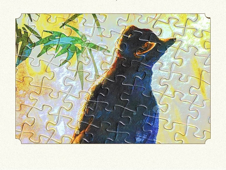 TOI | 1000 Pieces | Bamboo Shadows in Flowing Light-Holographic Finish 竹影流光镭射款