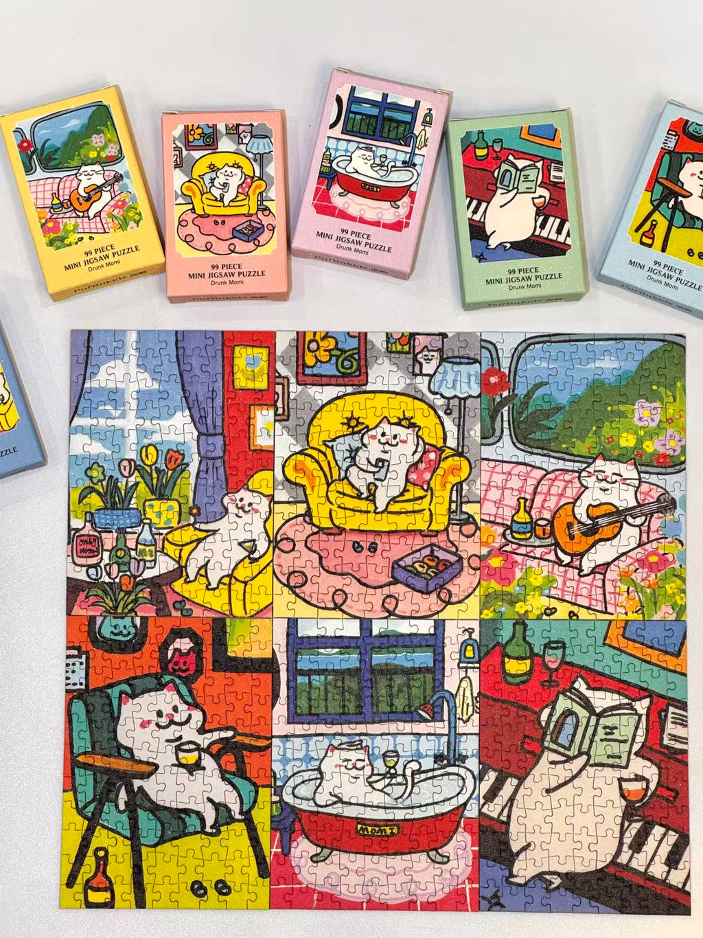 PuffinKids | Puzzle Set| Drunk Momi