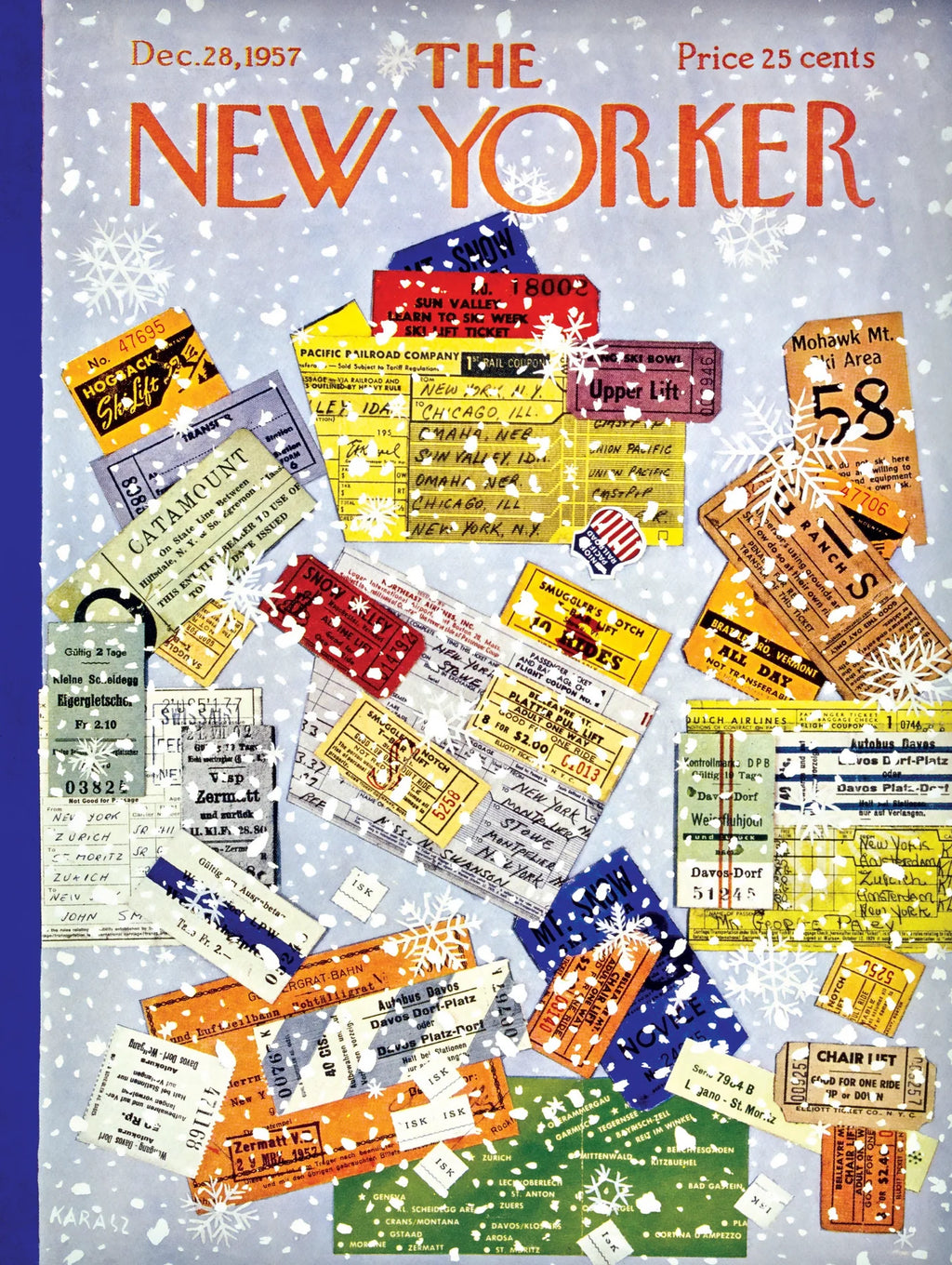 New York Puzzle | 750 Pieces | Lift Tickets