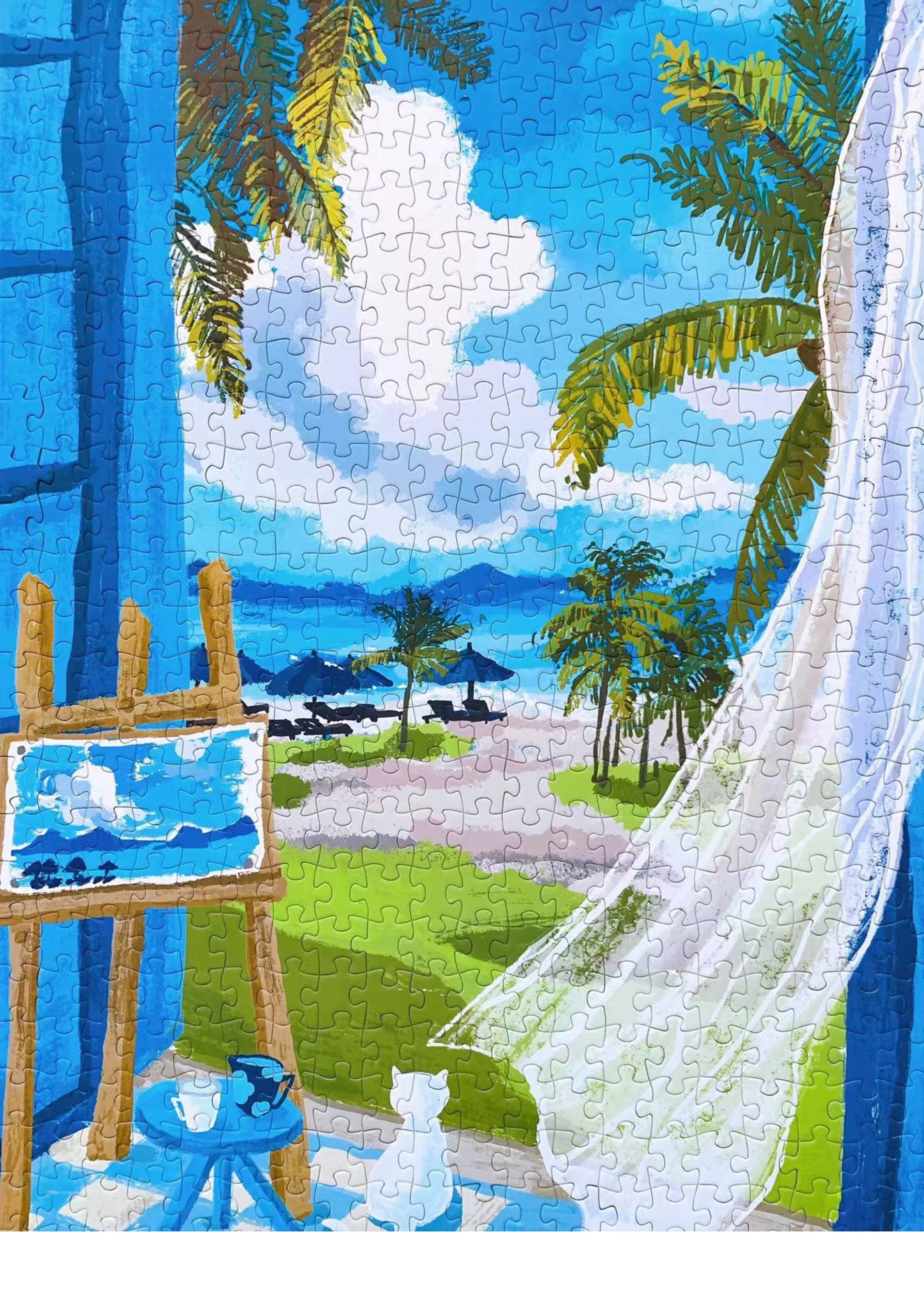 Chill Puz | 500 Pieces | Summer Seaside
