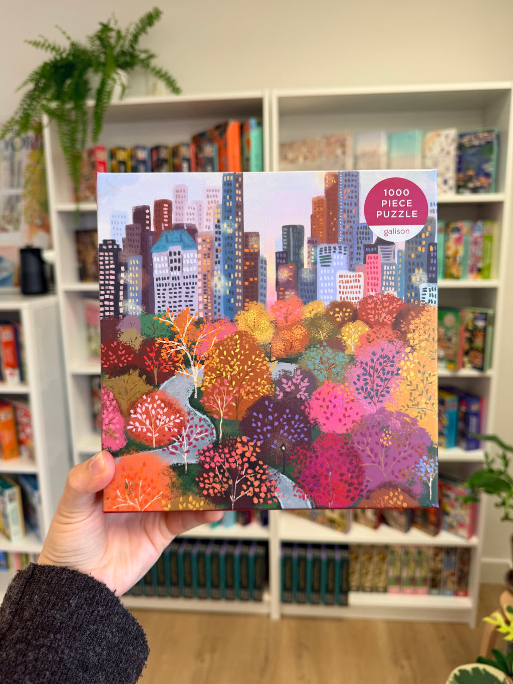 Galison | 1000 Pieces | Parkside View Puzzle