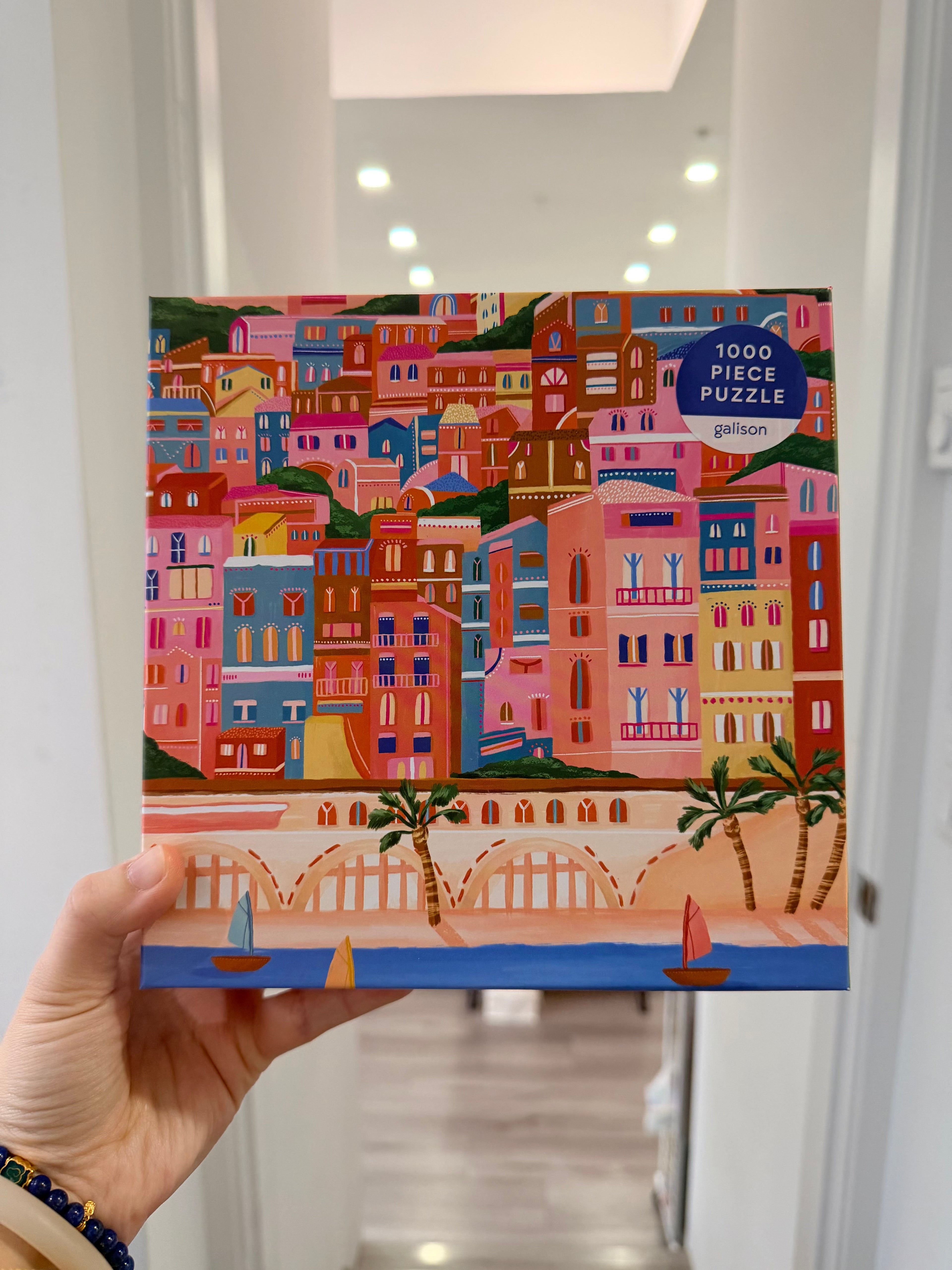 Galison | 1000 Pieces | Colors Of The French Riviera Puzzle
