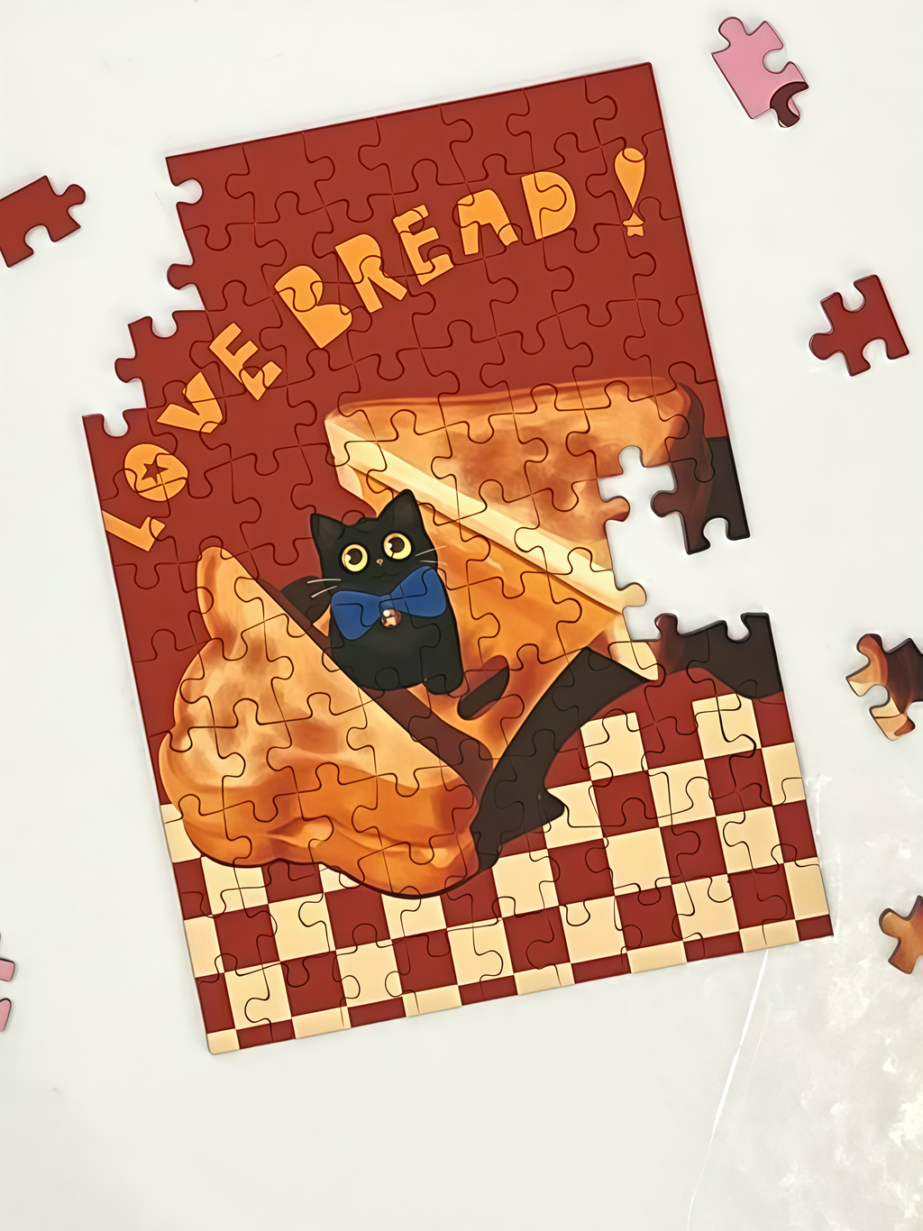 PuffinKids | Puzzle Set | Baking Cat