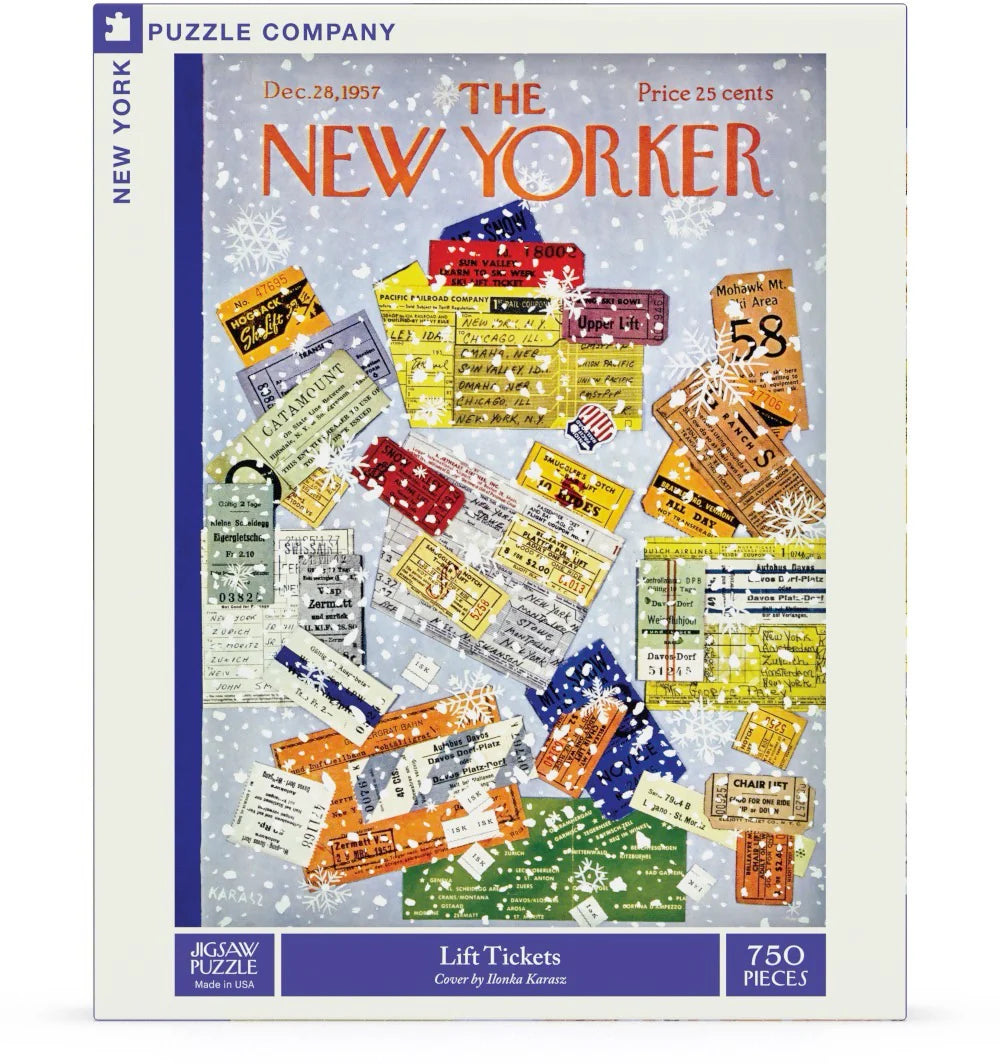 New York Puzzle | 750 Pieces | Lift Tickets