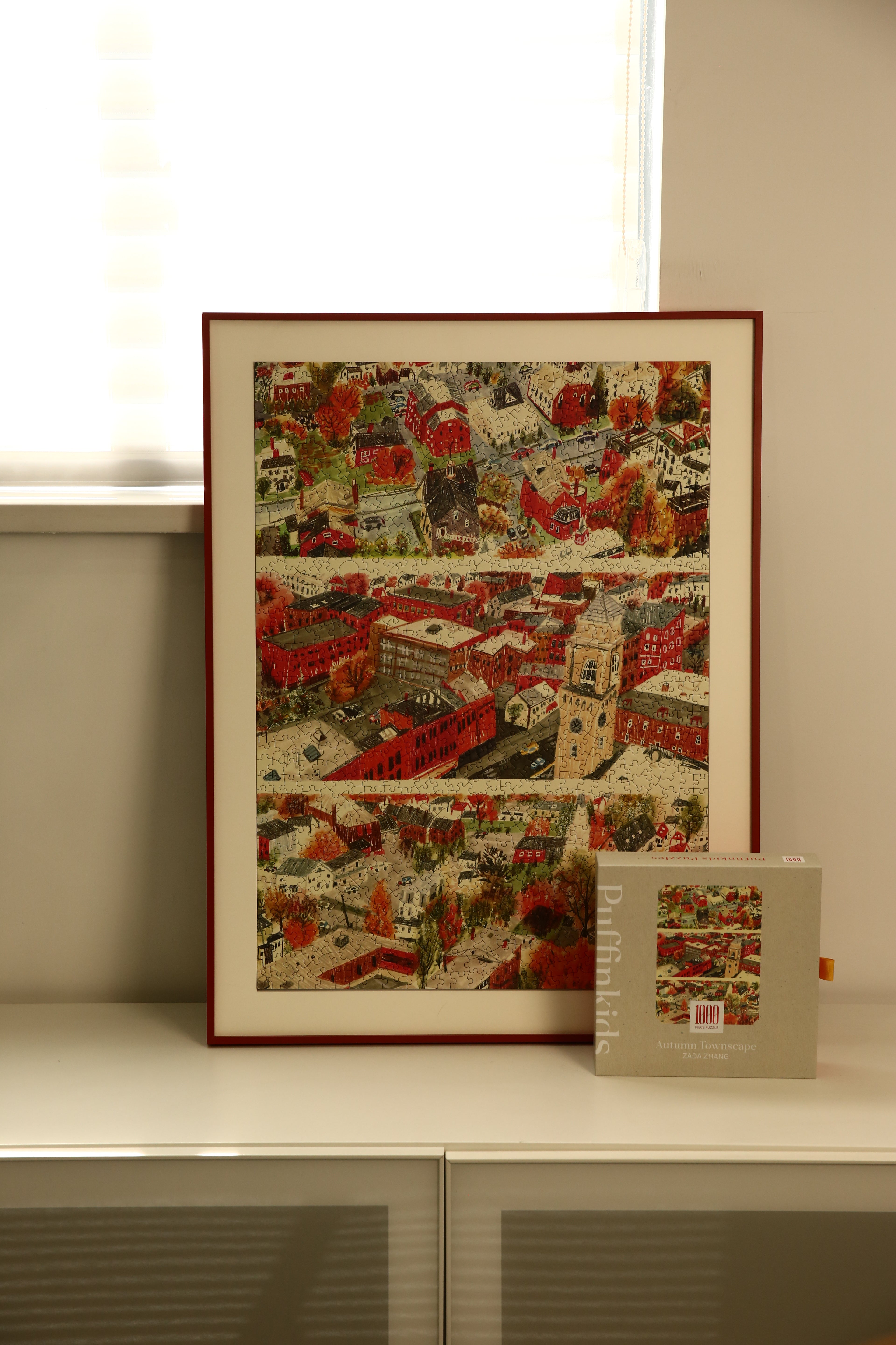 PuffinKids | 1000 Pieces |Autumn Townscape