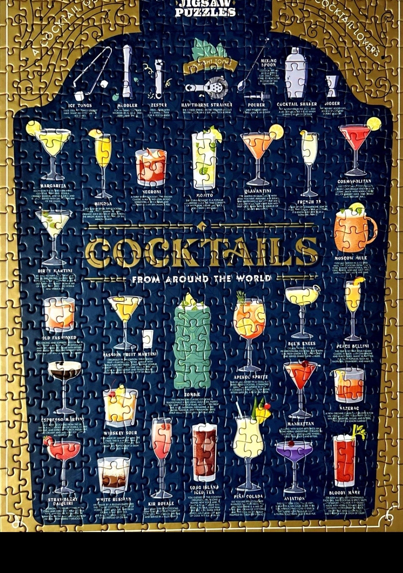 Ridley’s | 500 Piece |Cocktail Lover’s