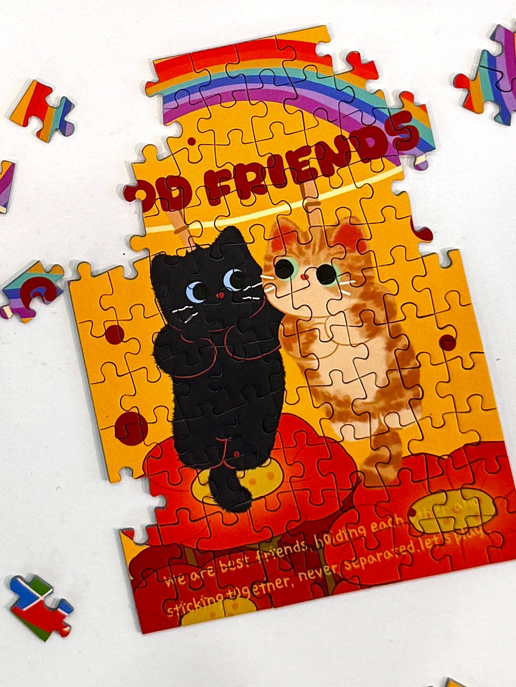 PuffinKids | Puzzle Set | Glowing Cat Ball