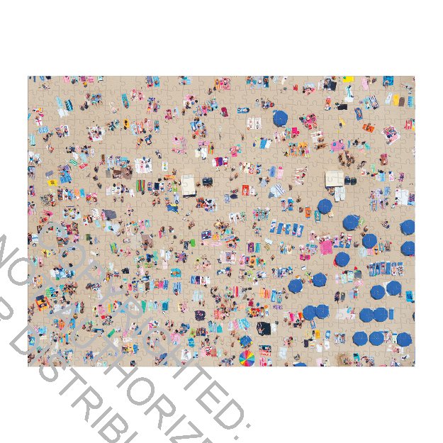 Galison | 500 Pieces | Gray Malin The Beach Double Sided Puzzle