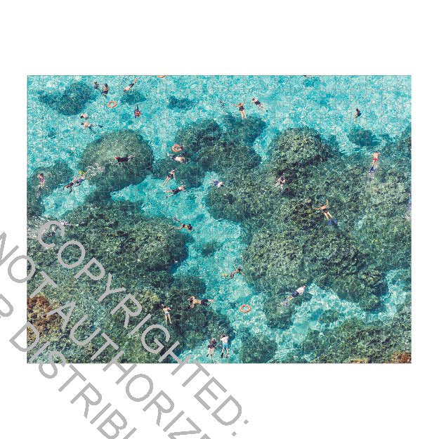 Galison | 500 Pieces | Gray Malin The Beach Double Sided Puzzle