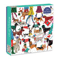 Galison | 500 Pieces |  Winter Dogs Puzzle